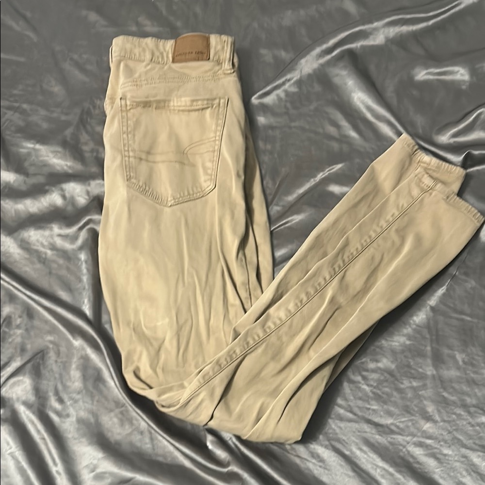 Women's Beige Jeans